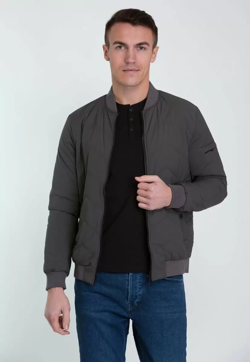 Бомбер Trend Collection 21-87 Сірий - Фото 