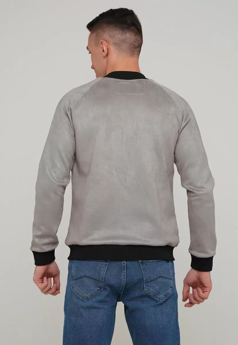Бомбер Trend Collection 1202 Сірий - Фото 
