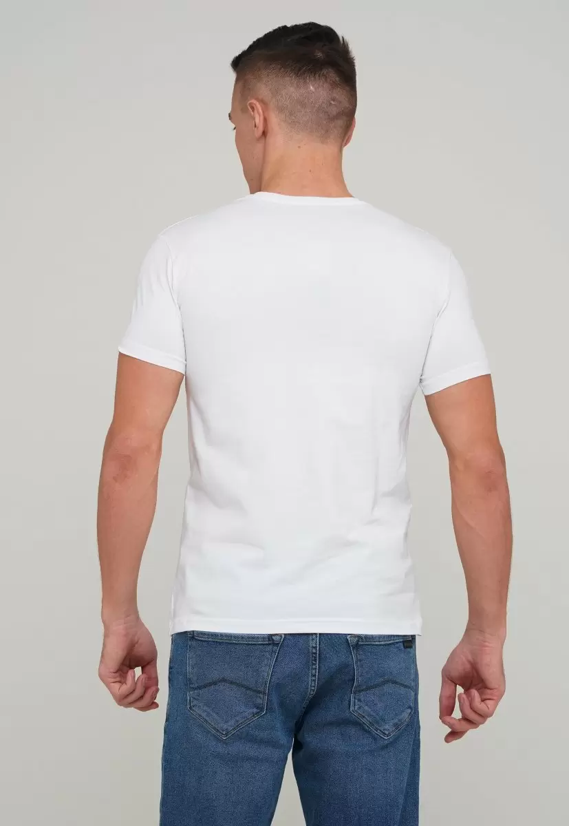 Футболка Trend Collection 46 Белый + принт - Фото 