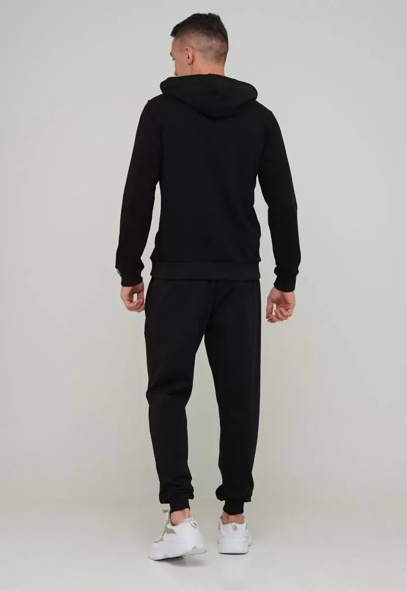 Спорт комплект Trend Collection Худі 15455, Штани 73011 Чорний - Фото 