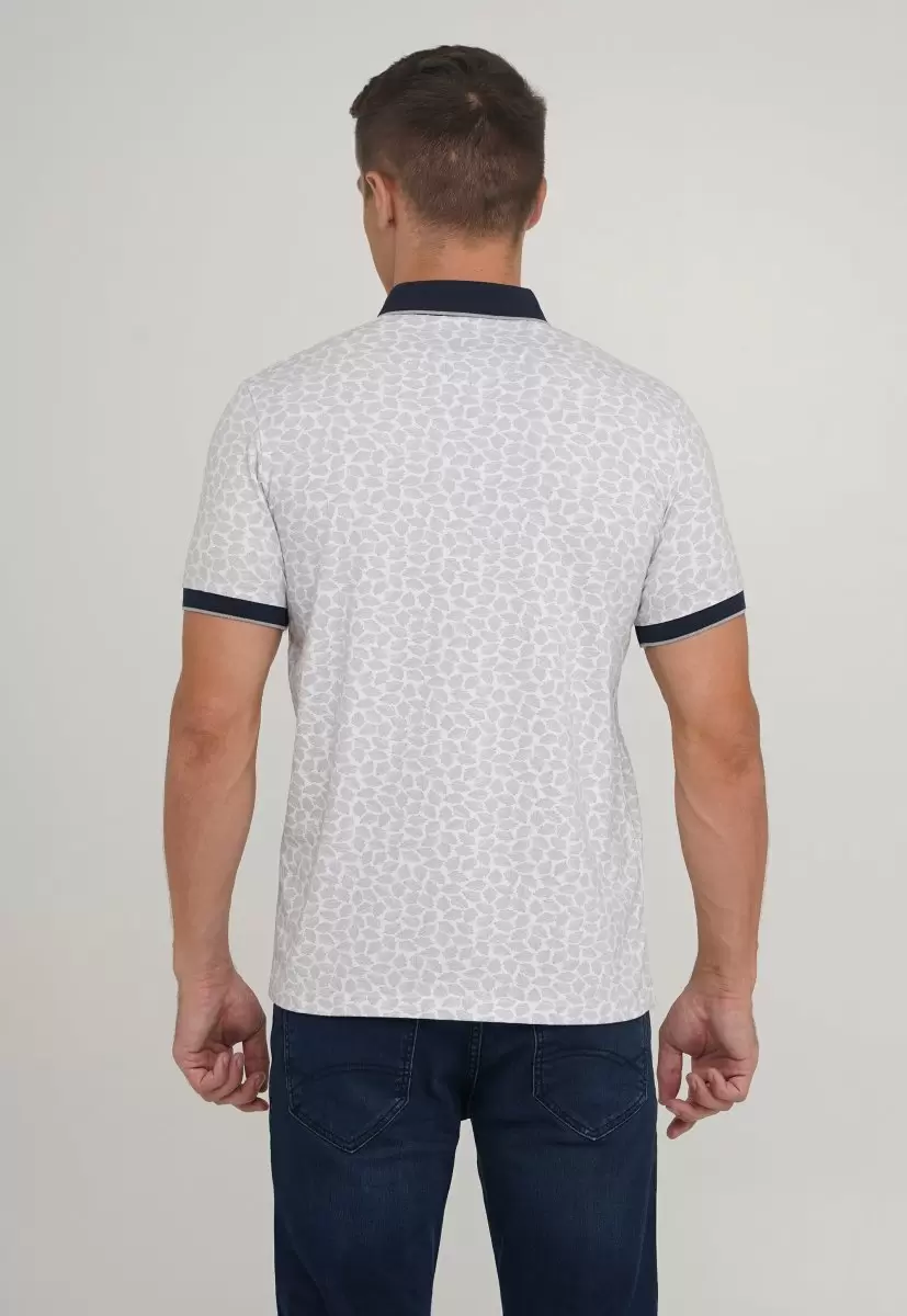 Футболка Trend Collection 1727-26 Білий+сірий - Фото 
