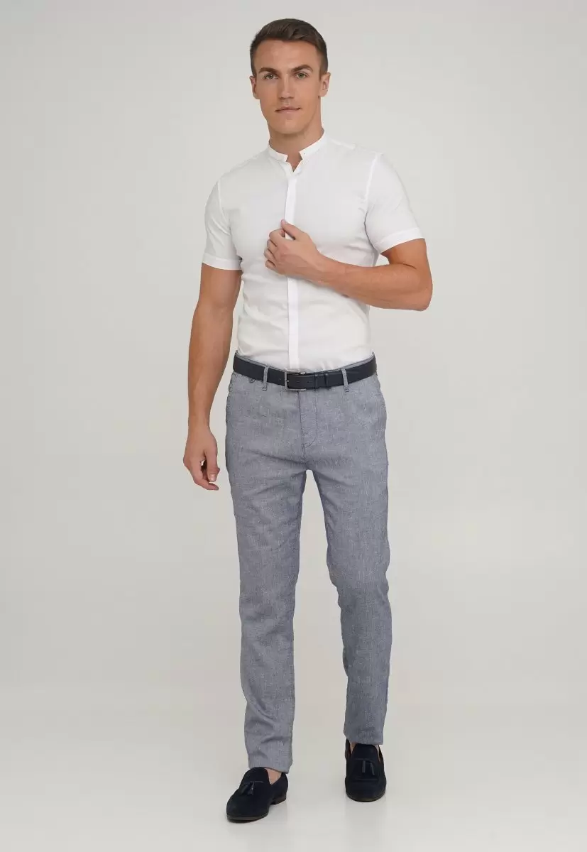 Брюки Trend Collection 1016 Небесний (Navy) - Фото 2