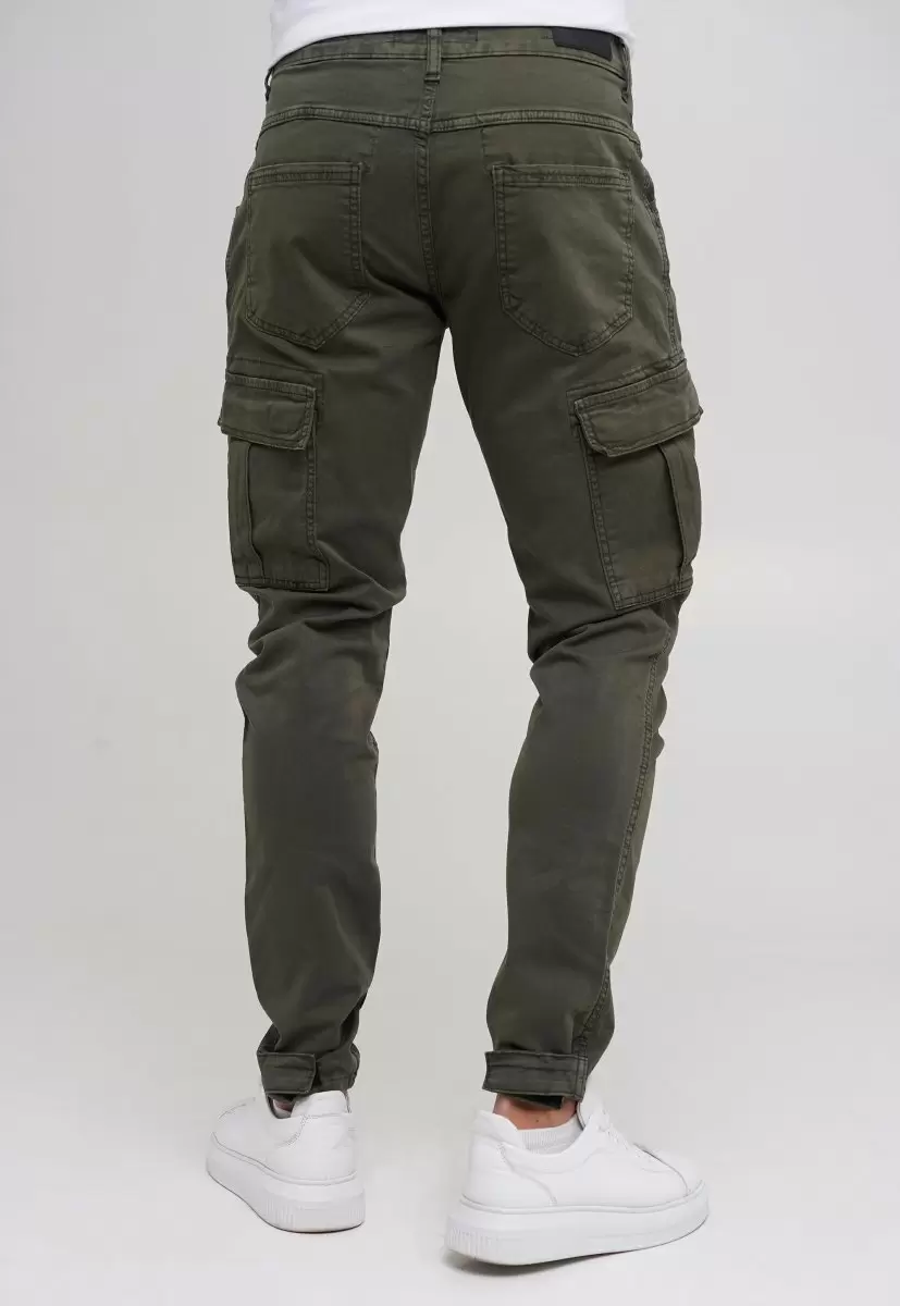 Джинсы Trend Collection 3001 Хаки - Фото 5