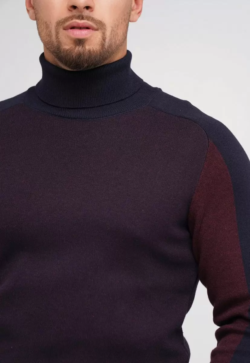 Гольф Trend Collection 201452 Синий+бордовый - Фото 