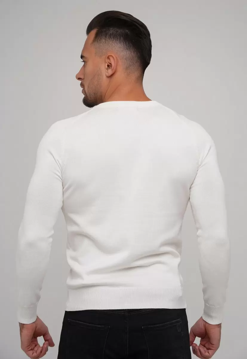 Свитер Trend Collection 342 Белый - Фото 1