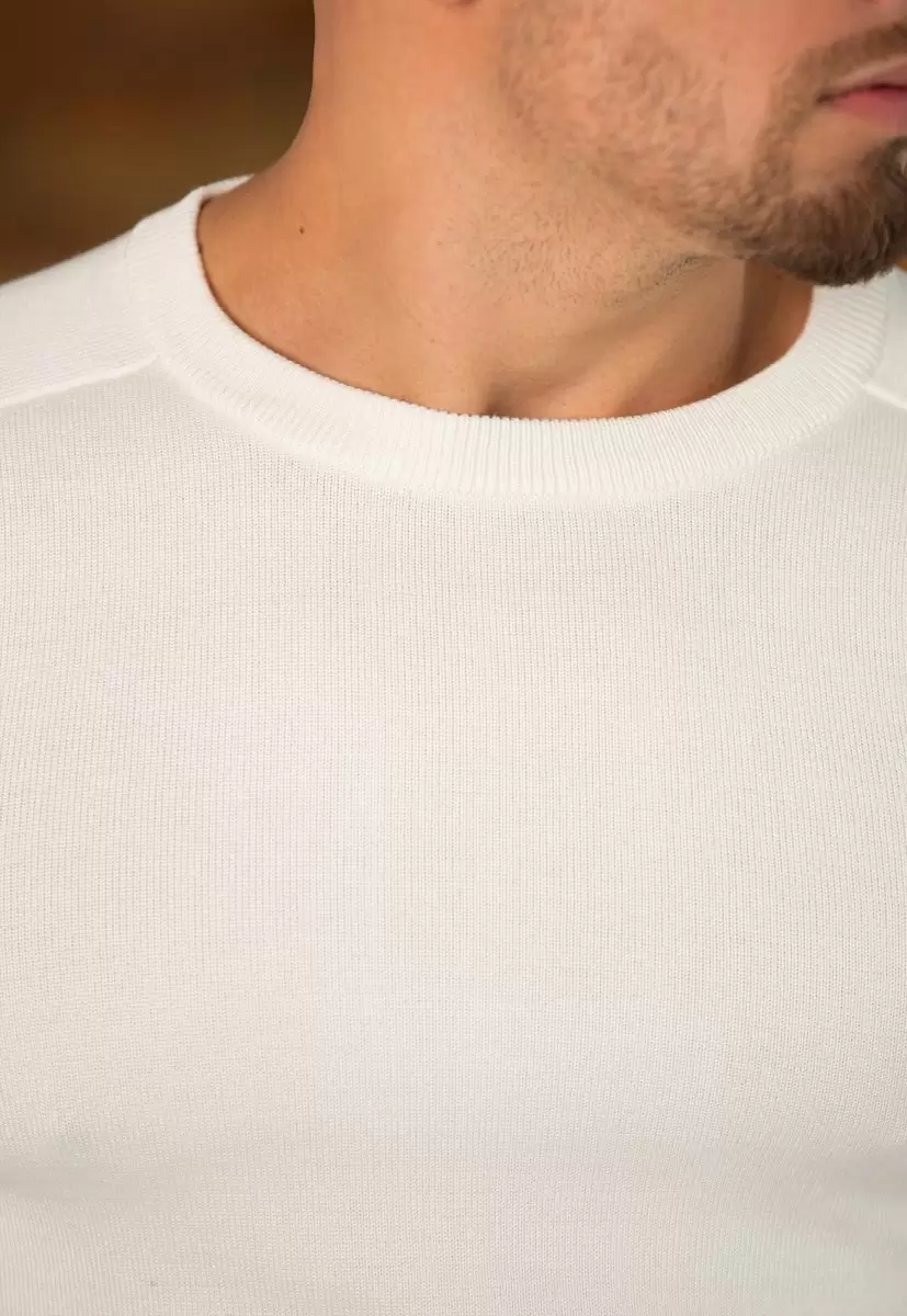 Свитер Trend Collection 342 Белый - Фото 4