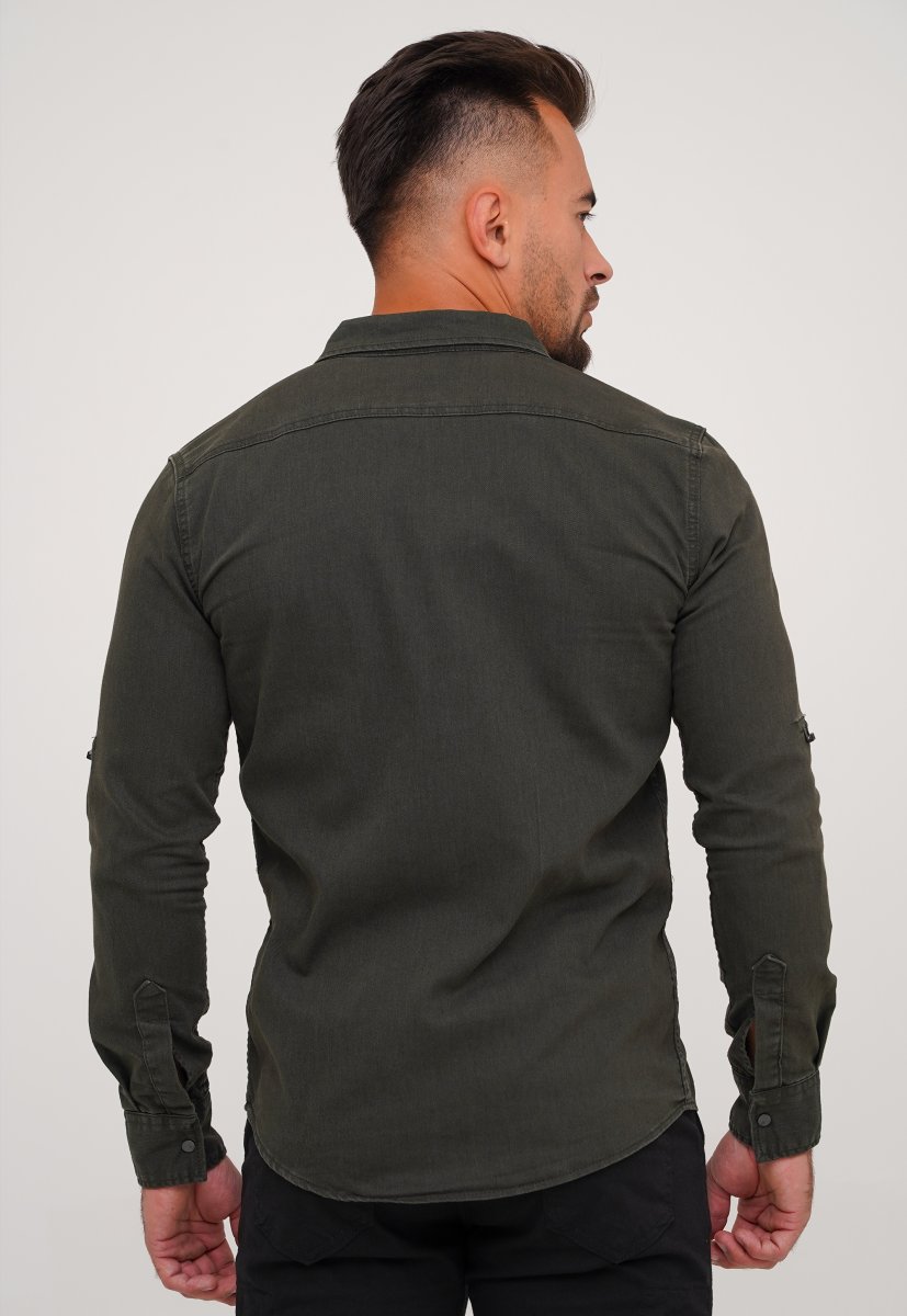 Сорочка Trend Collection 234 Хакі - Фото 1