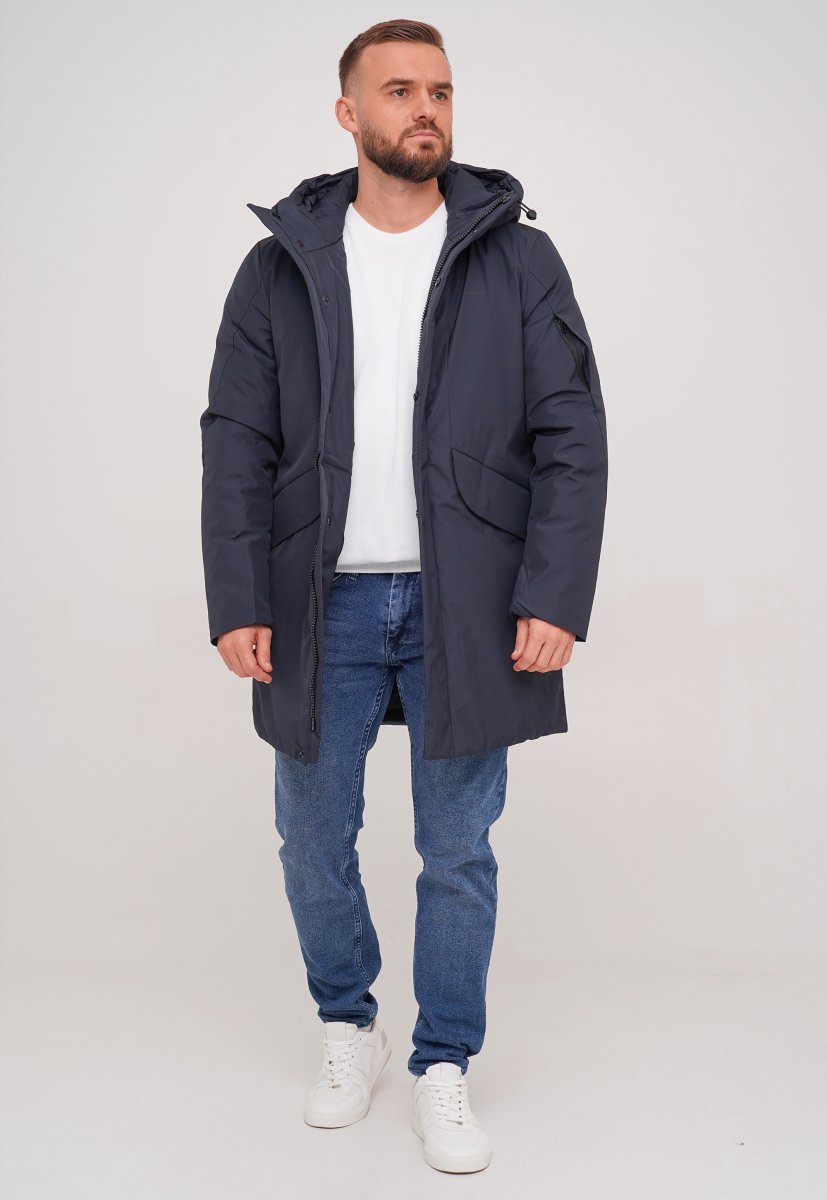 Куртка зимова Trend Collection 99-257 Темно-синій (BLUE) - Фото 