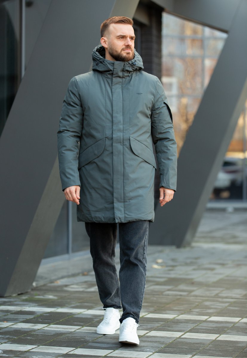 Куртка зимова Trend Collection 99-257 Зелений (GREEN) - Фото 