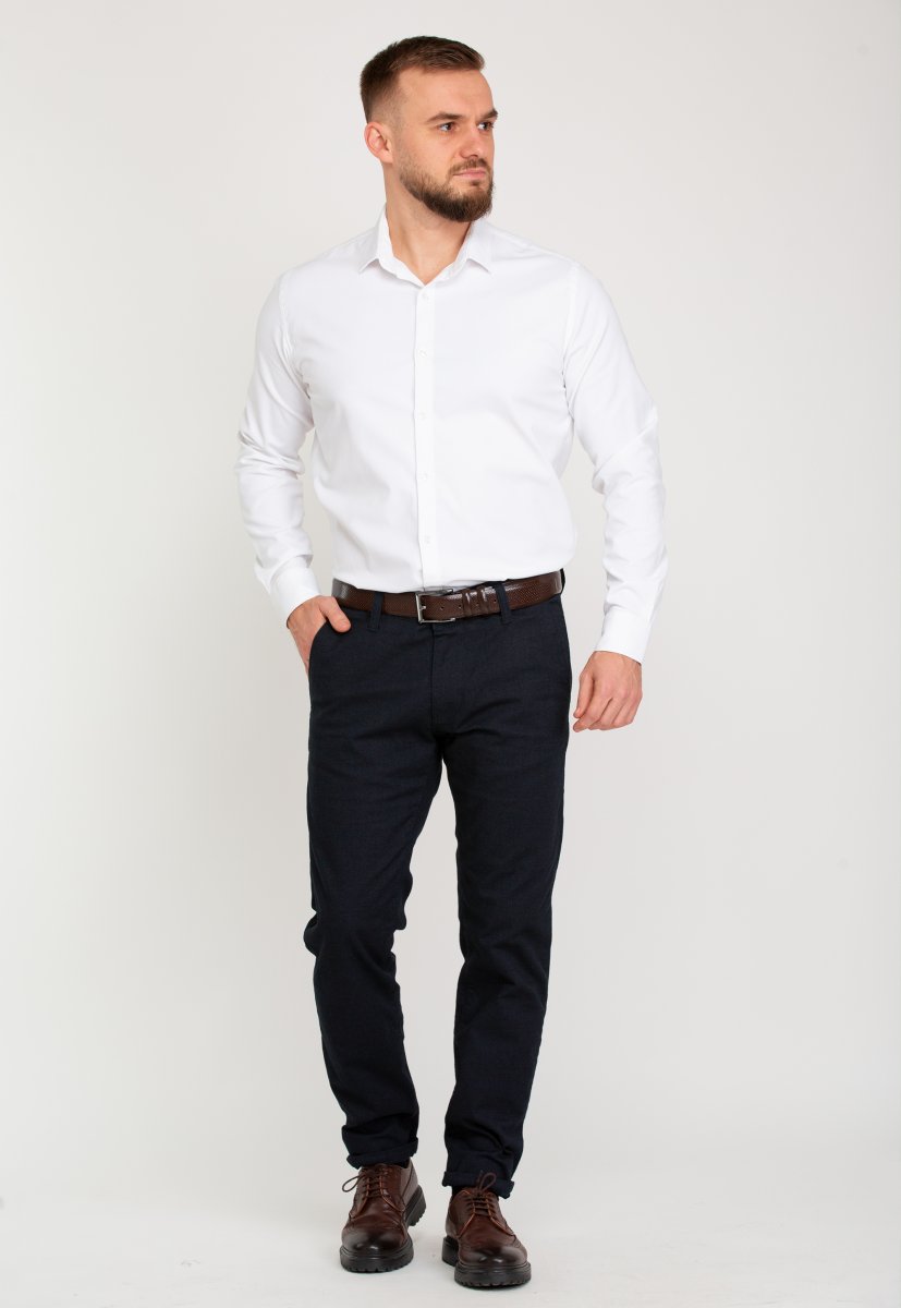 Брюки comfort fit Trend Collection 4263 синий (LACI) - Фото 