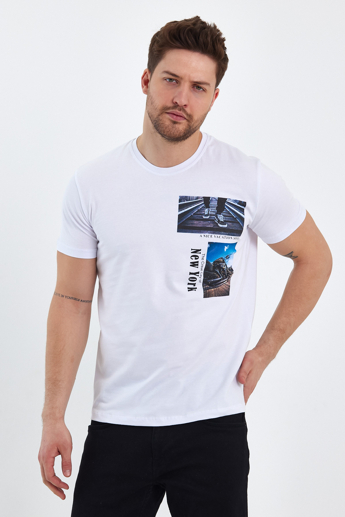 Футболка Trend Collection 2704 Білий - Фото 1