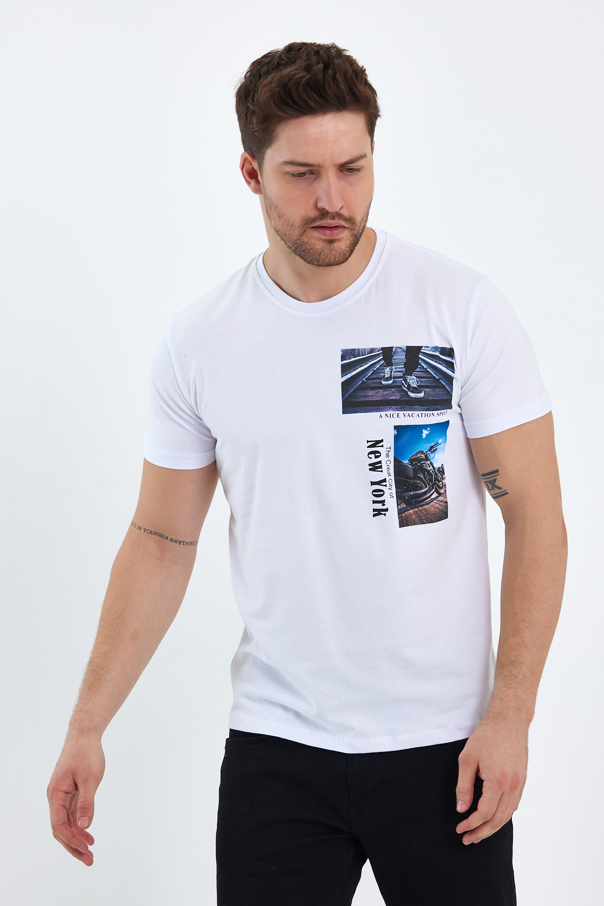 Футболка Trend Collection 2704 Білий - Фото 4