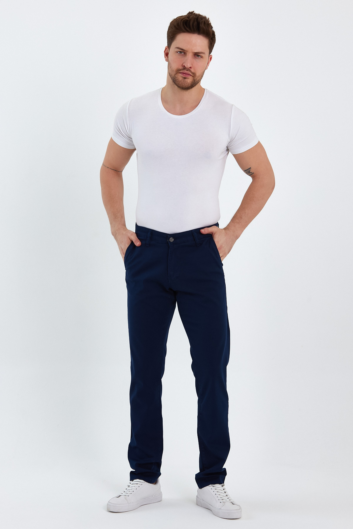 Брюки comfort fit Trend Collection 4266 Синій (NAVY) - Фото 