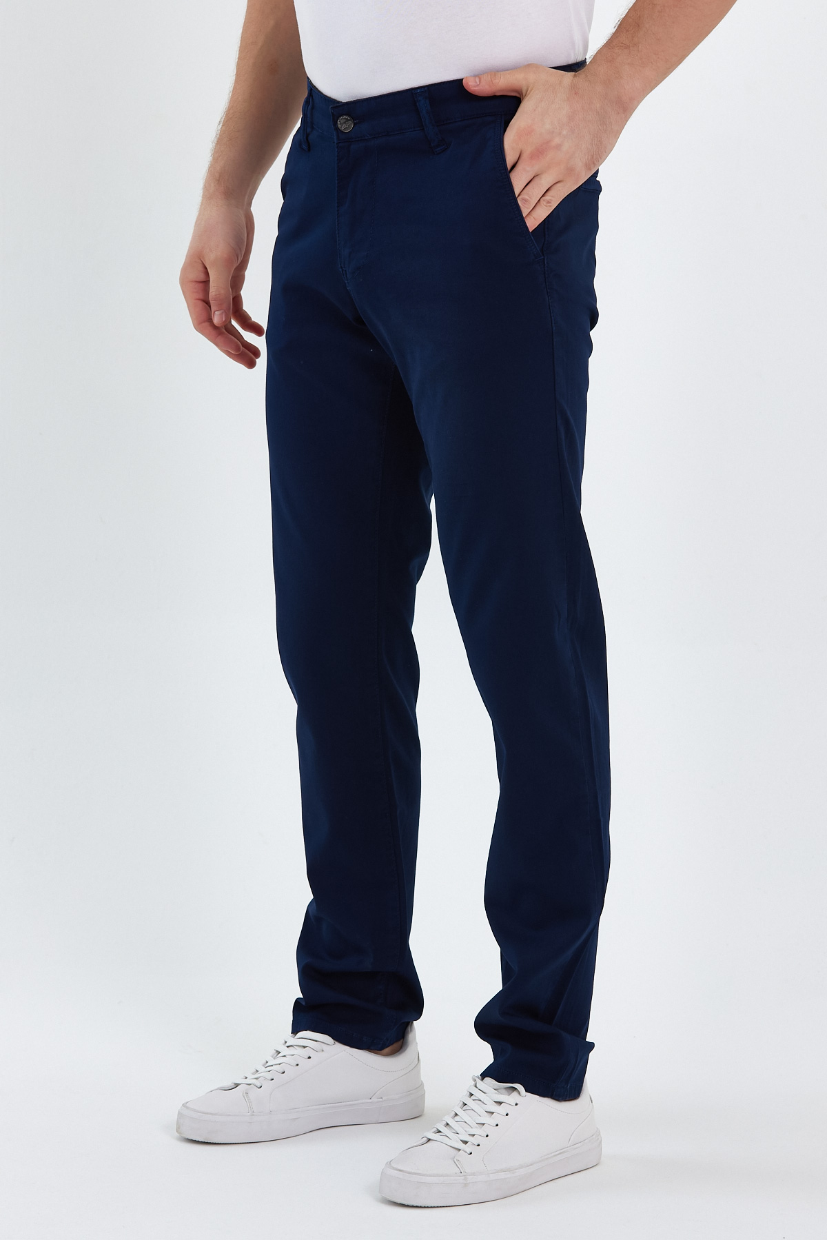 Брюки comfort fit Trend Collection 4266 Синій (NAVY) - Фото 3