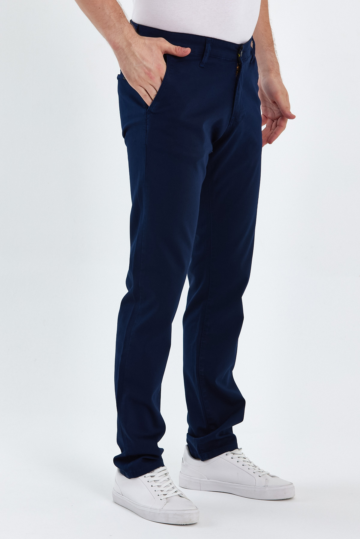Брюки comfort fit Trend Collection 4266 Синій (NAVY) - Фото 4