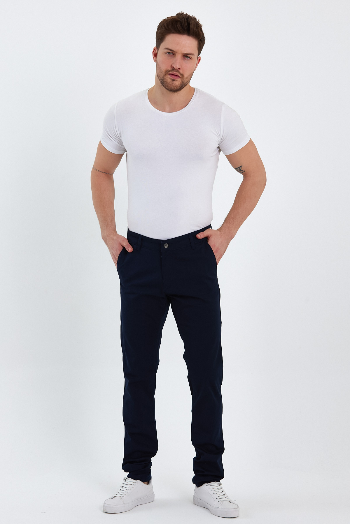 Брюки comfort fit Trend Collection 4292 Синій (LACI) - Фото 