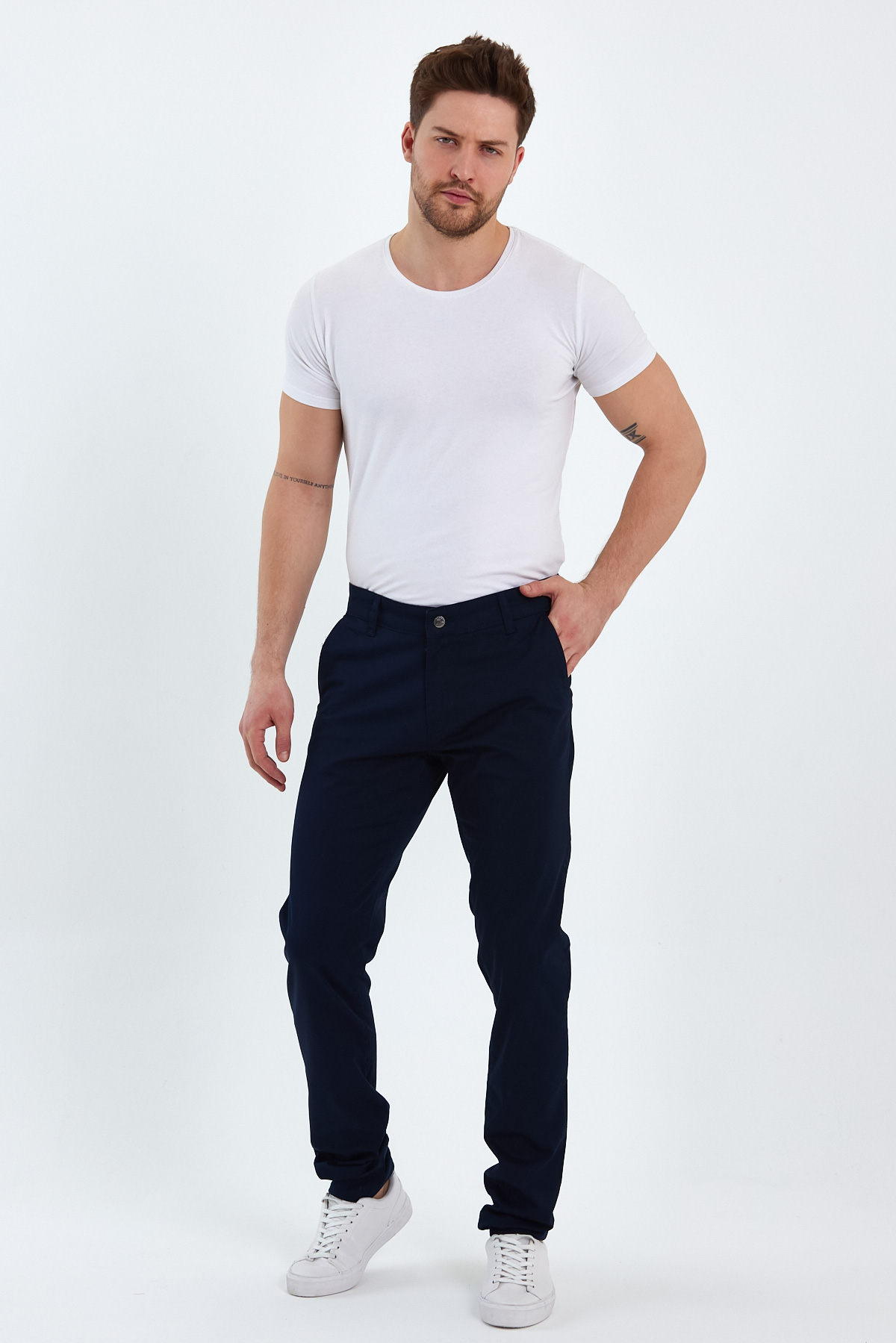Брюки comfort fit Trend Collection 4292 Синій (LACI) - Фото 3