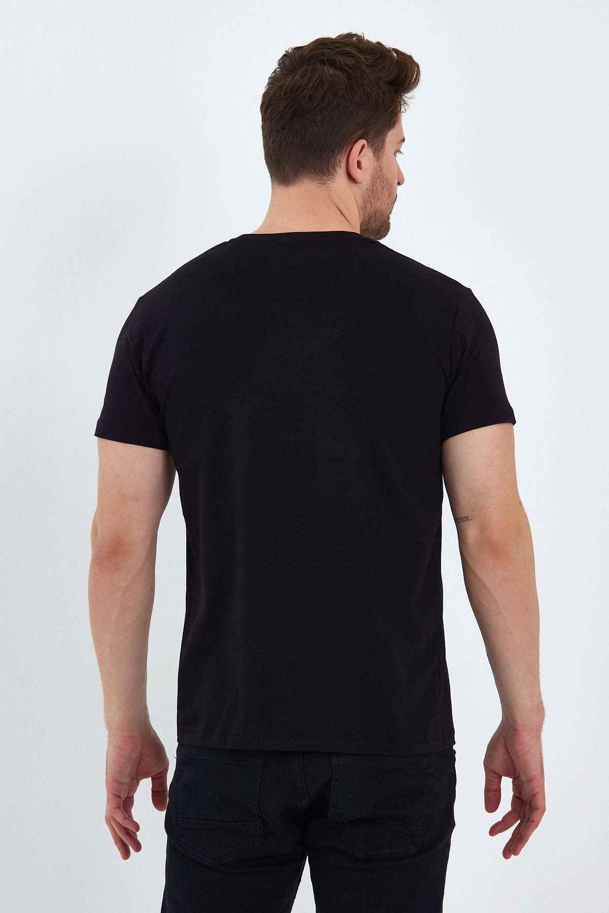 Футболка з принтом Trend Collection 2893 Чорний - Фото 1
