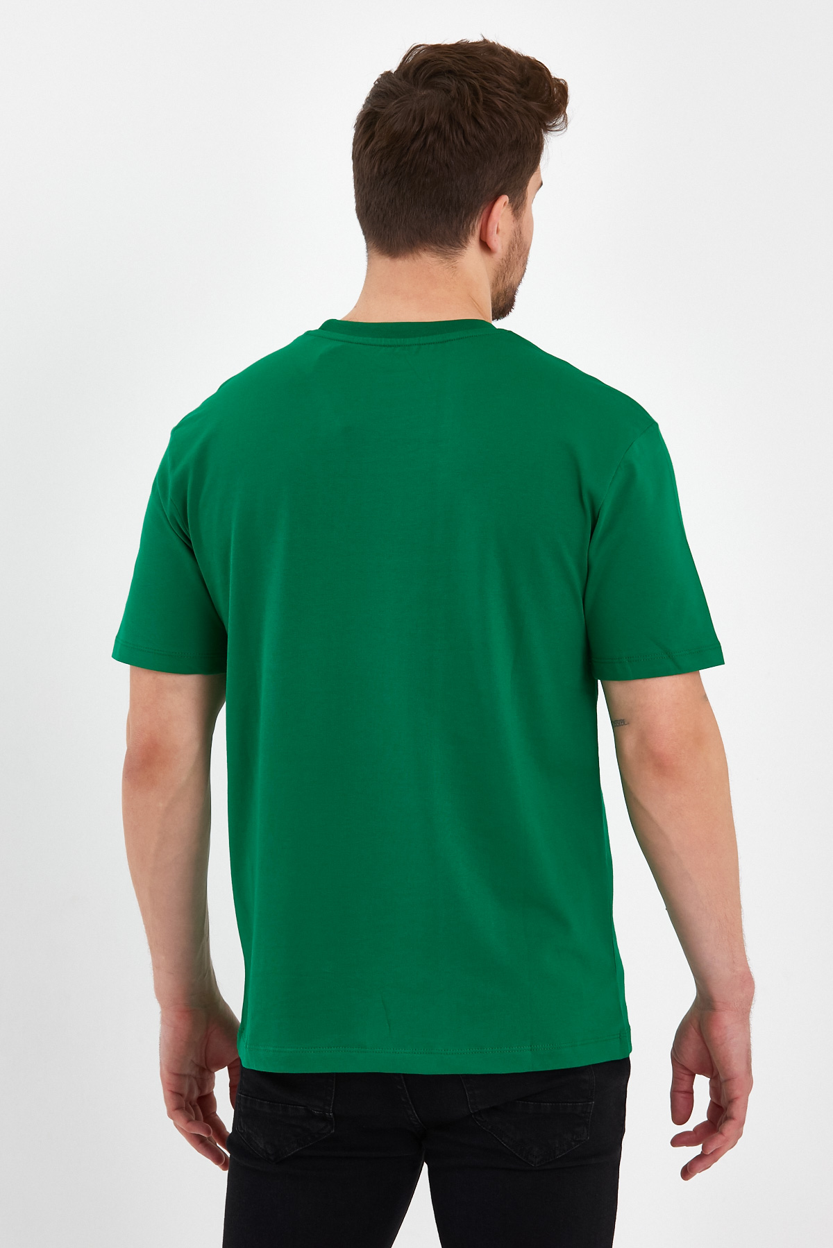 Футболка з принтом Trend Collection 2188 Зелений (B.YESIL) - Фото 1