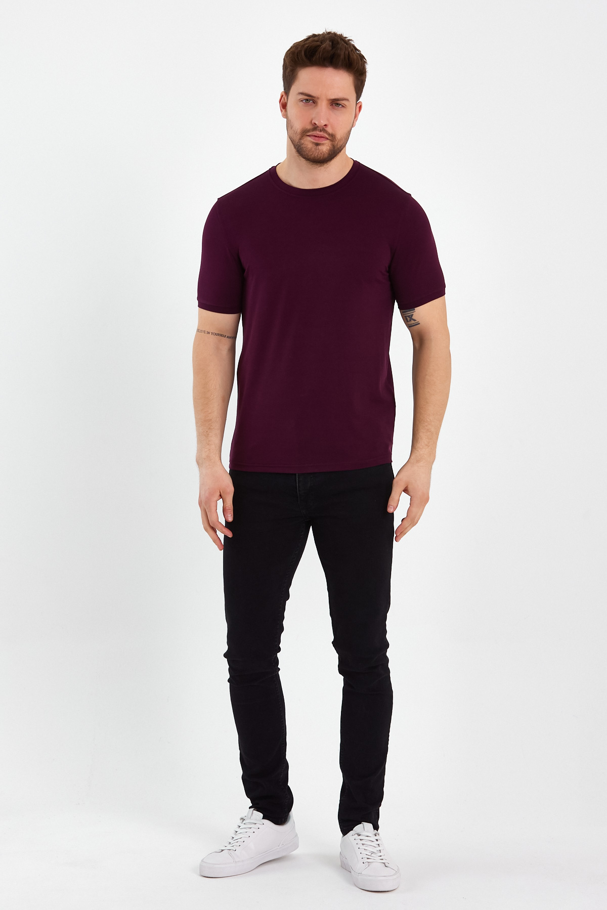 Футболка Trend Collection 233410 бордовый (BORDO) - Фото 