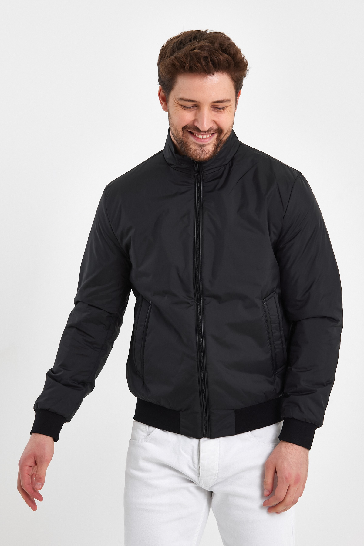 Бомбер м.с. Trend Collection 22-105 Чорний (BLACK) - Фото 4