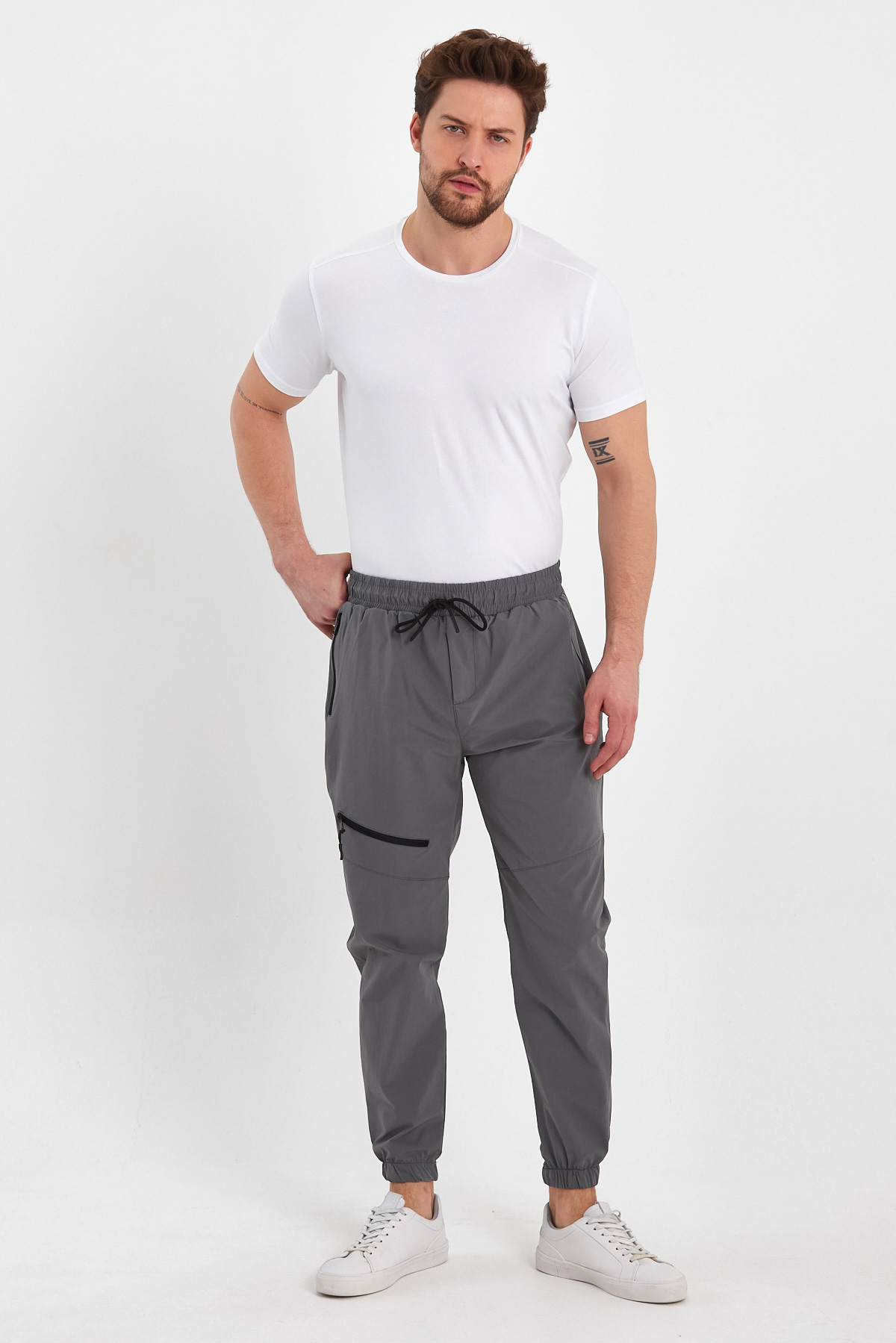 Спорт-штани Trend Collection 5451 Сірий (FUME) - Фото 