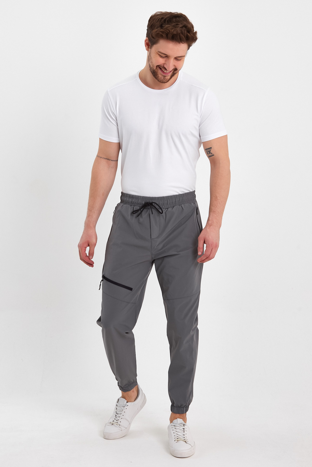 Спорт-штани Trend Collection 5451 Сірий (FUME) - Фото 3