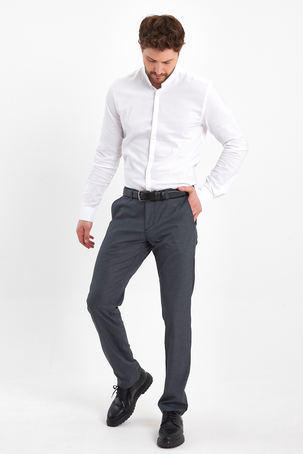 Штани Trend Collection 3438 Сірий - Фото 4