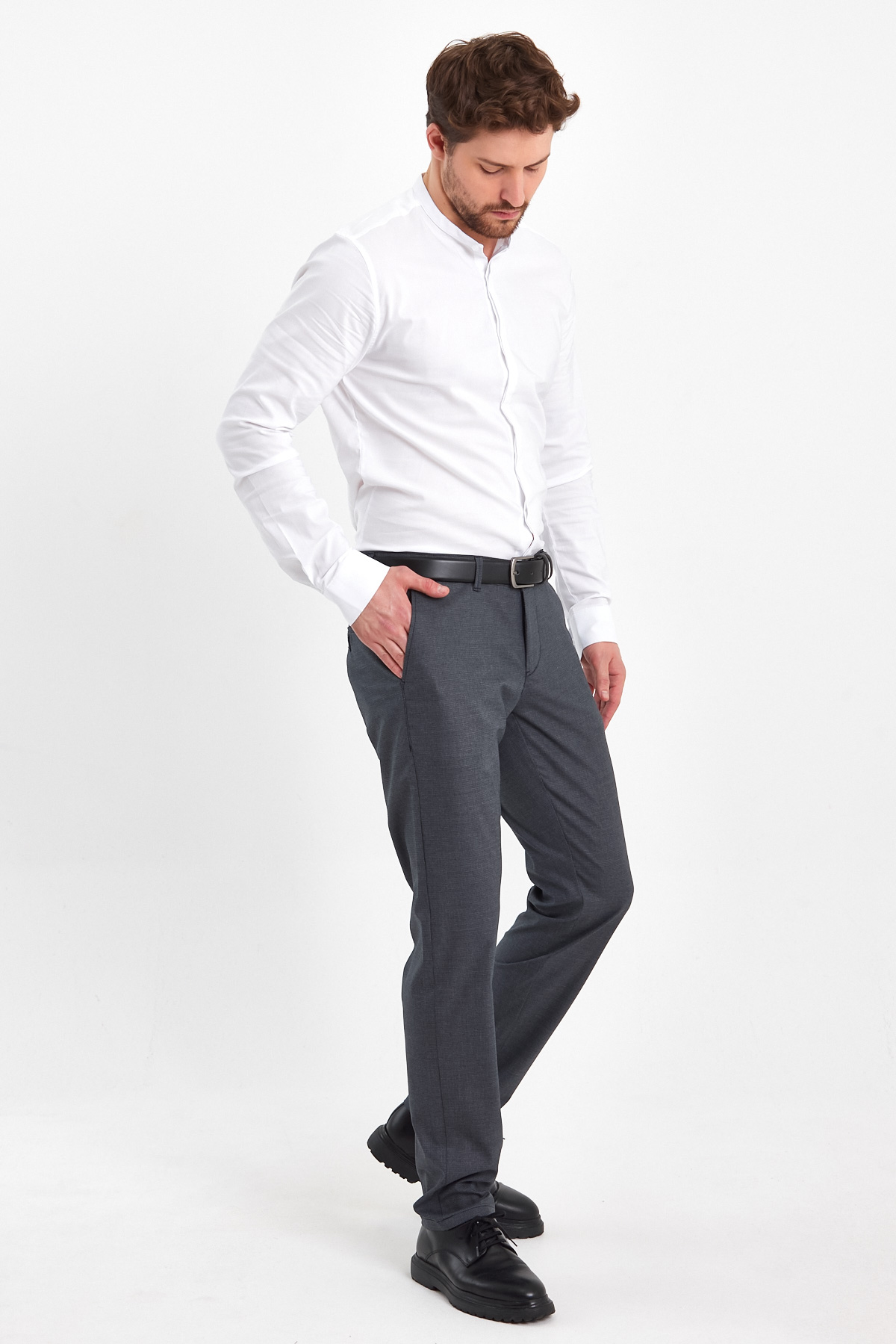 Штани Trend Collection 3438 Сірий - Фото 5