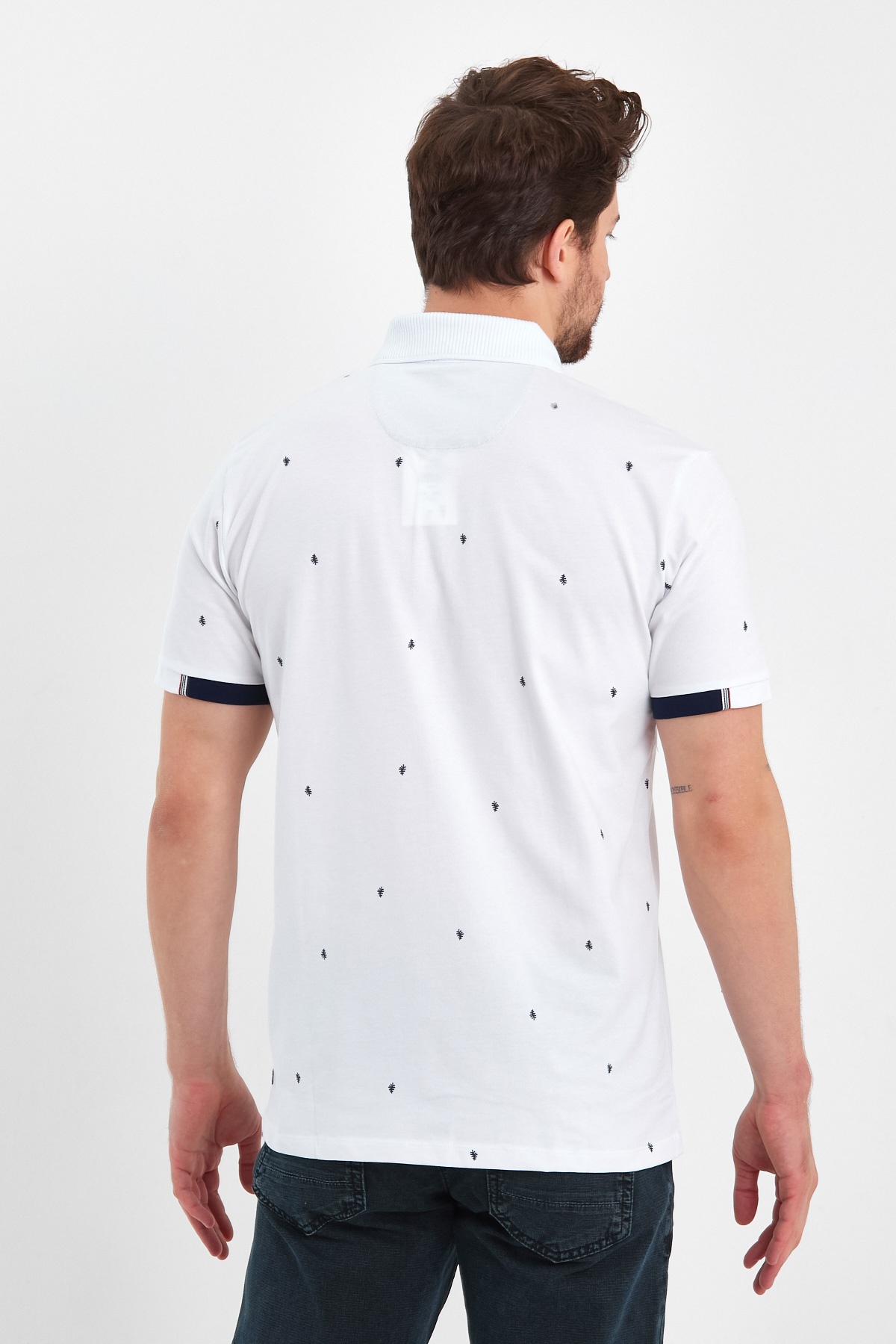 Футболка з принтом Trend Collection 39561 Білий (BEYAZ) - Фото 2