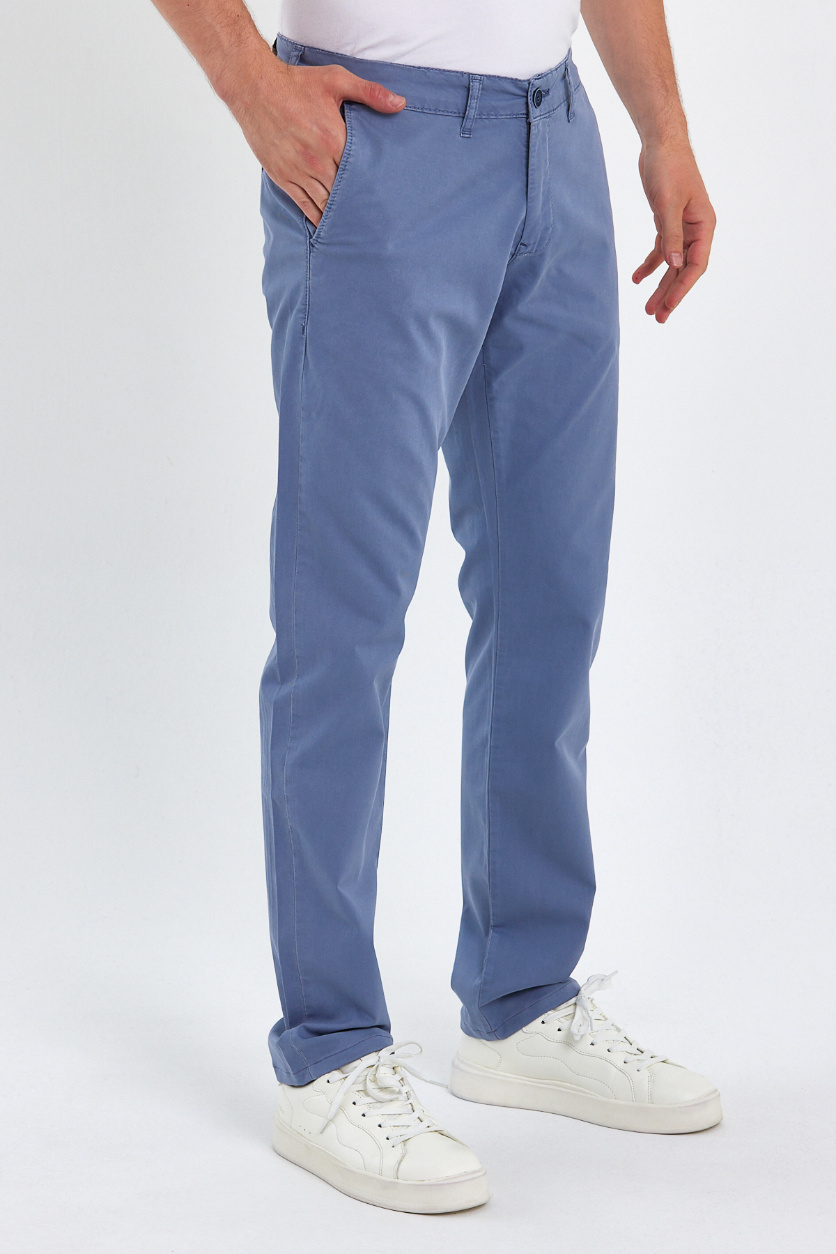 Штани comfort fit Trend Collection 3740 Сіро-синій (Z. MAVI) - Фото 2