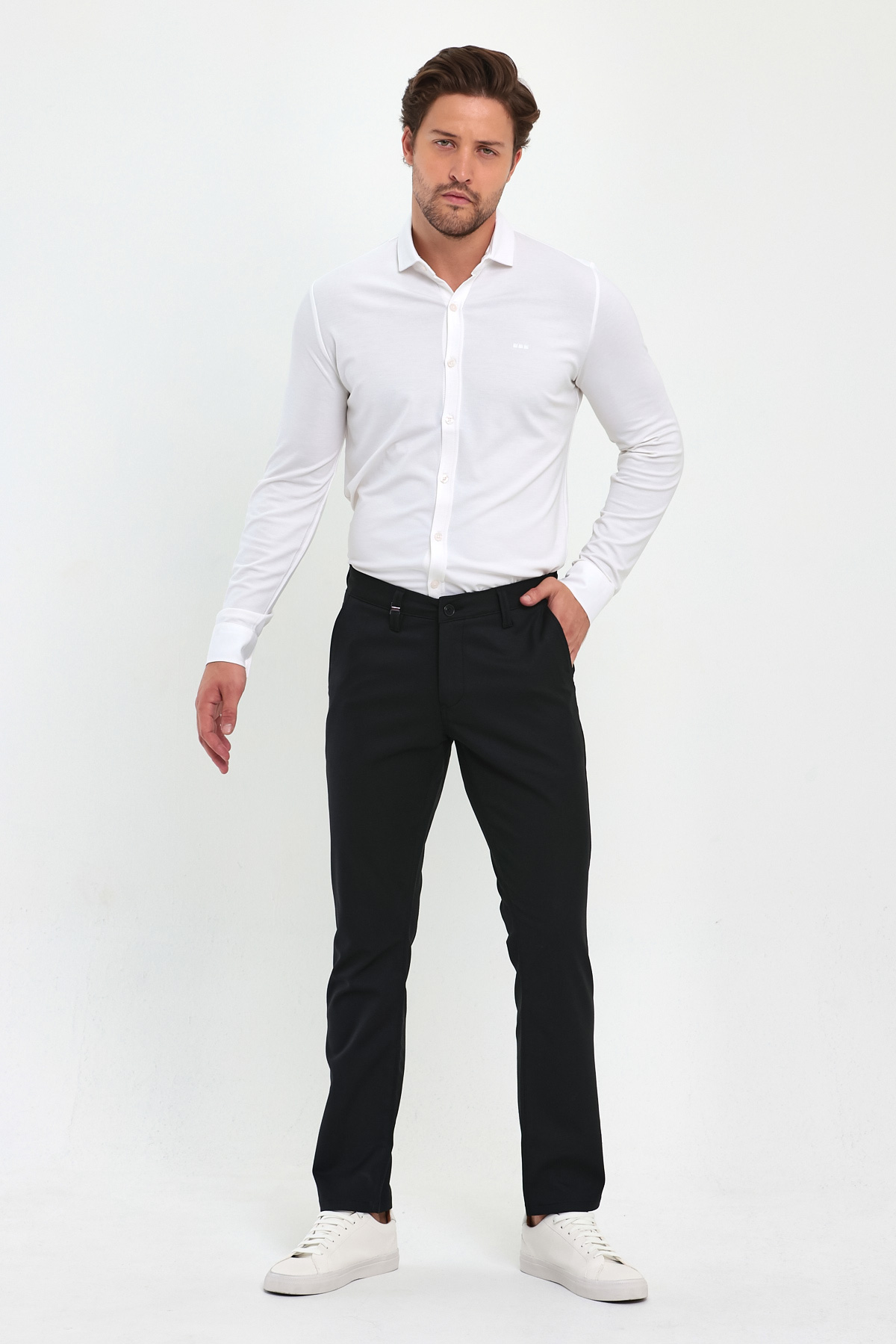 Брюки comfort fit Trend Collection 3838 черный (MS 61/10) - Фото 4