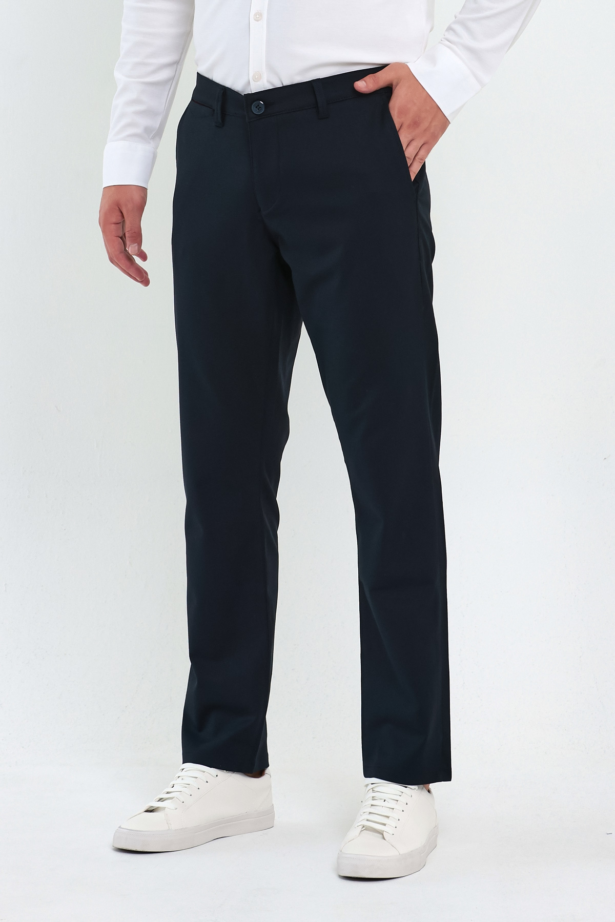 Штани comfort fit Trend Collection 3827 Темно-синій (MS 61|12) - Фото 2