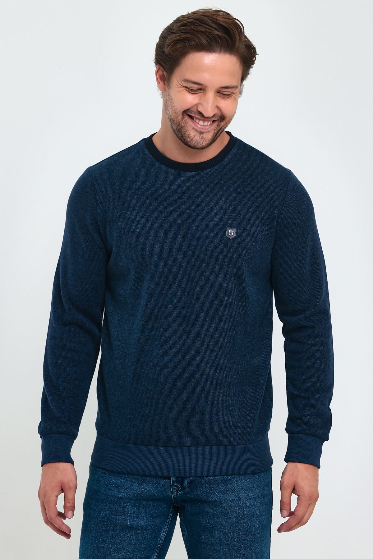 Светр Trend Collection 35386 Індиго (INDIGO) - Фото 1