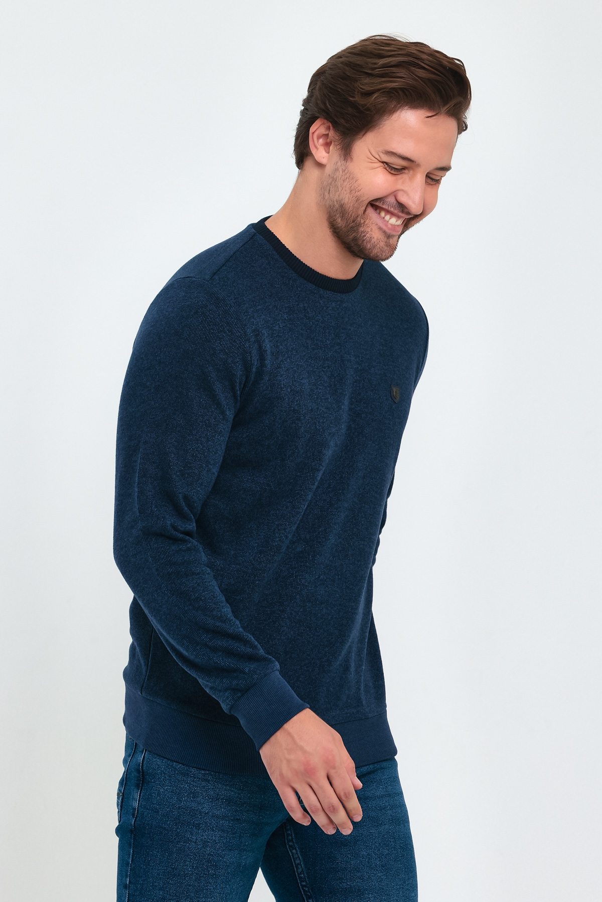 Светр Trend Collection 35386 Індиго (INDIGO) - Фото 3