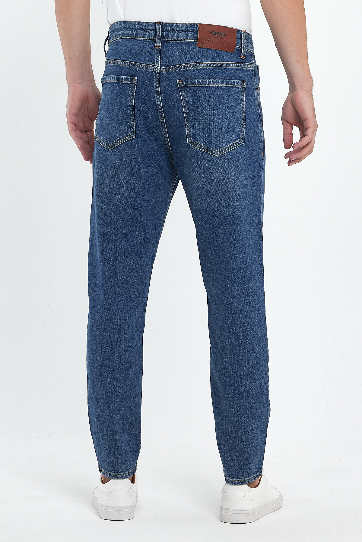Джинси мом Trend Collection 3003-1 Синій (BLUE) - Фото 7