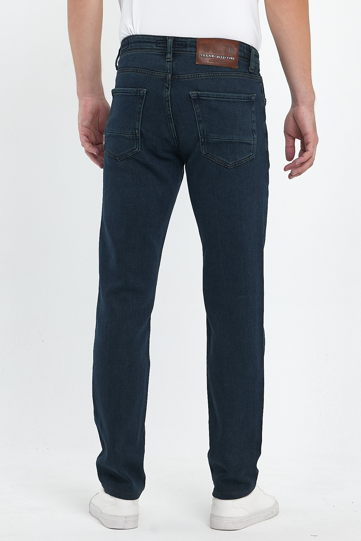 Джинсы Slim fit Trend Collection 13093 сине-зеленый (HAKI) - Фото 2