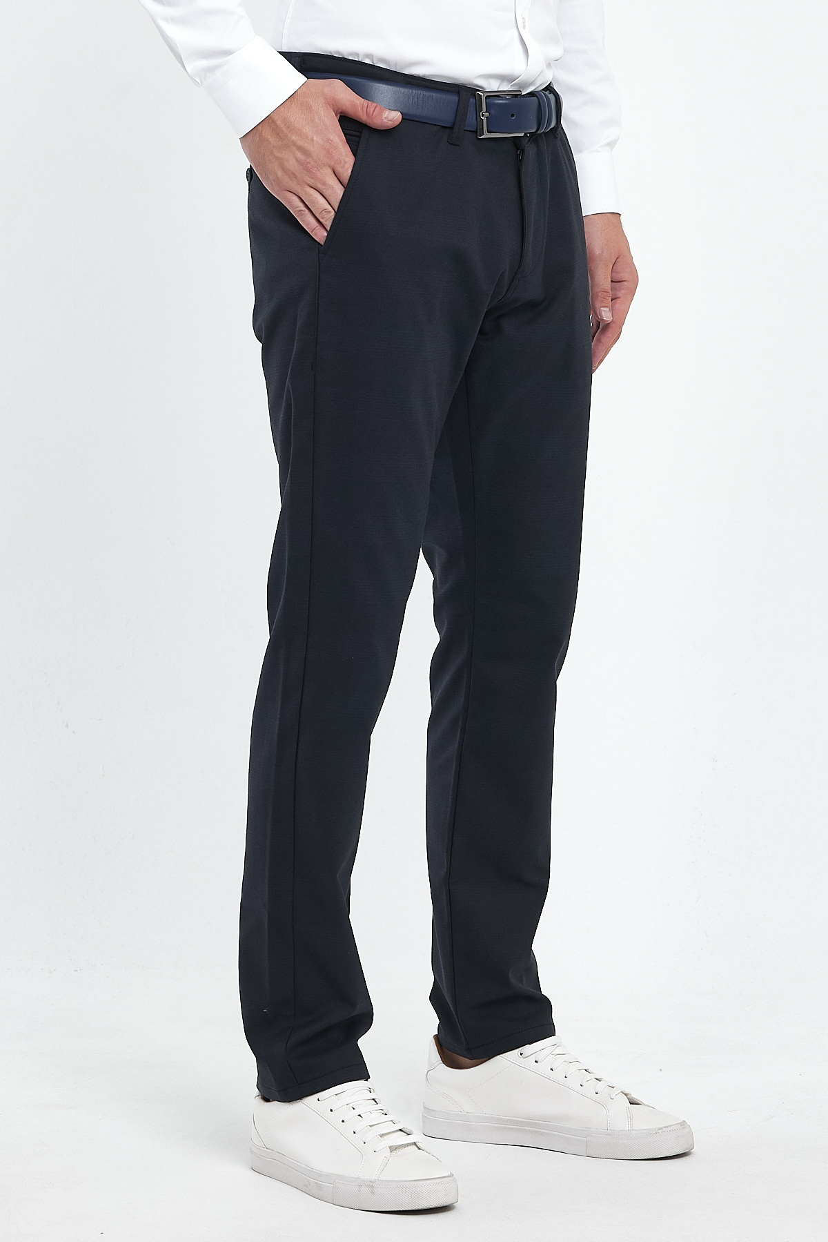 Брюки comfort fit Trend Collection 3838 синий (MS 61/13) - Фото 3