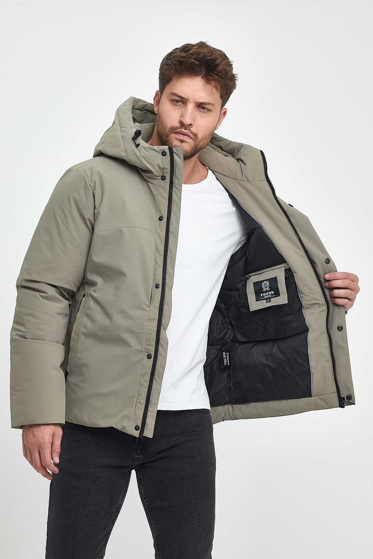 Куртка-зимняя Trend Collection 66-233 бежевый (KHAKI) - Фото 6