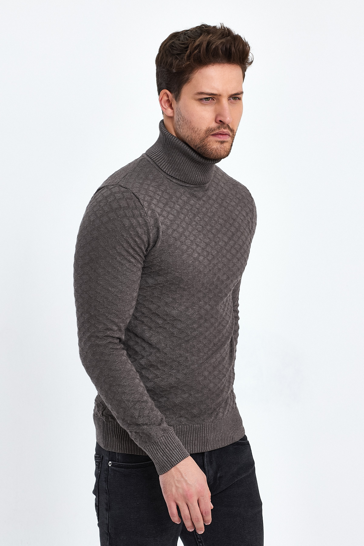 Гольф casual Trend Collection 22797 кофейный (COFFE) - Фото 1