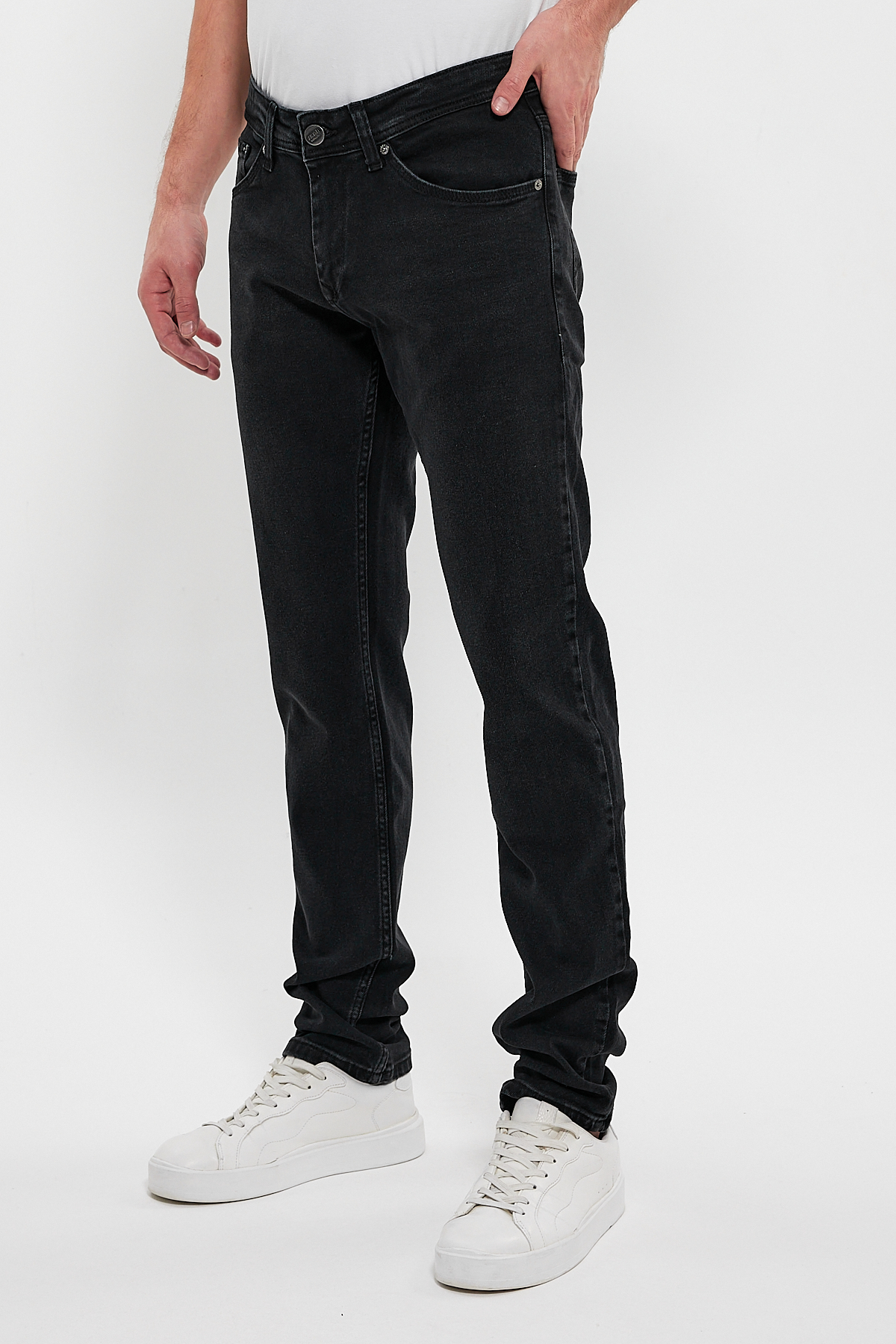Джинси slim fit Trend Collection 13134 Чорний (SIYAH) - Фото 6