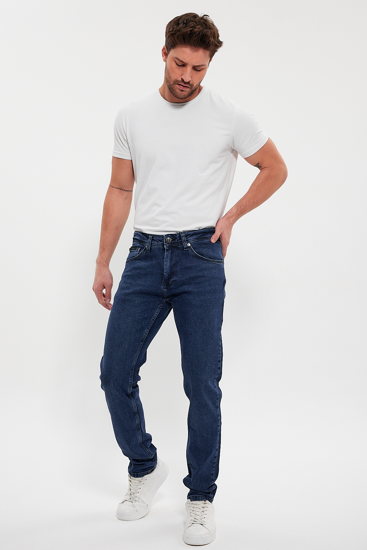 Джинси slim fit Trend Collection 13134 Синій (MAVI) - Фото 2
