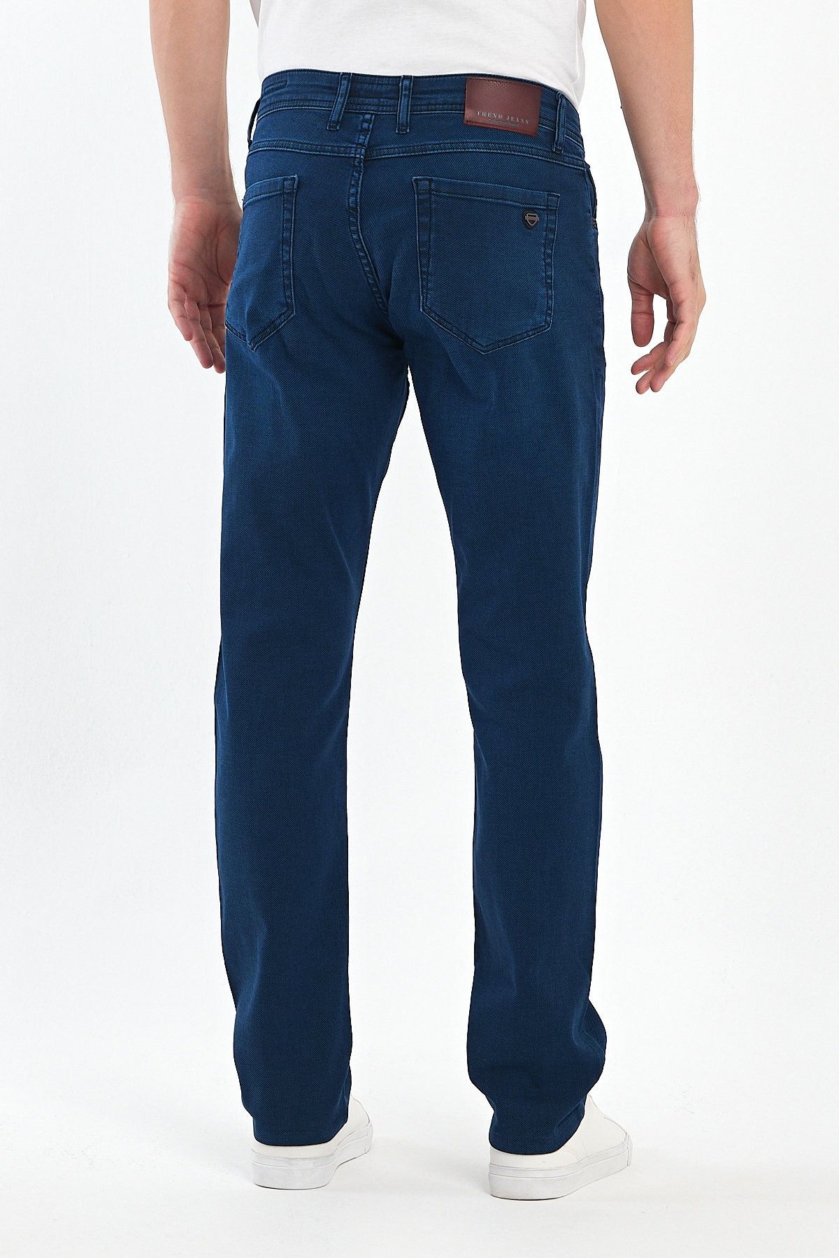 Джинси slim fit Trend Collection 2703-1 Синьо-зелений (GALEN R.HAKI) - Фото 3