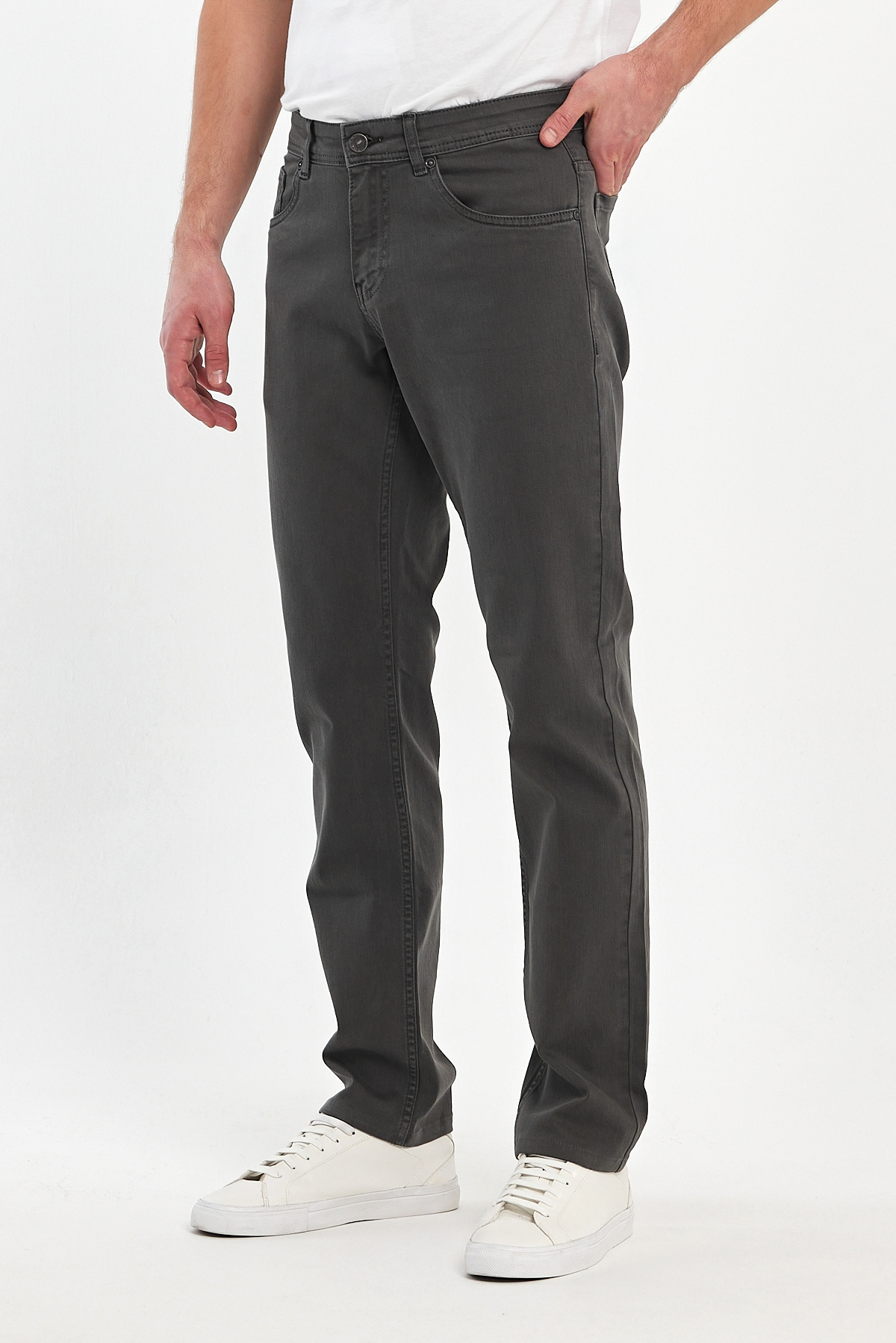 Джинси comfort fit Trend Collection 3701-1 Хакі (K.HAKI) - Фото 4