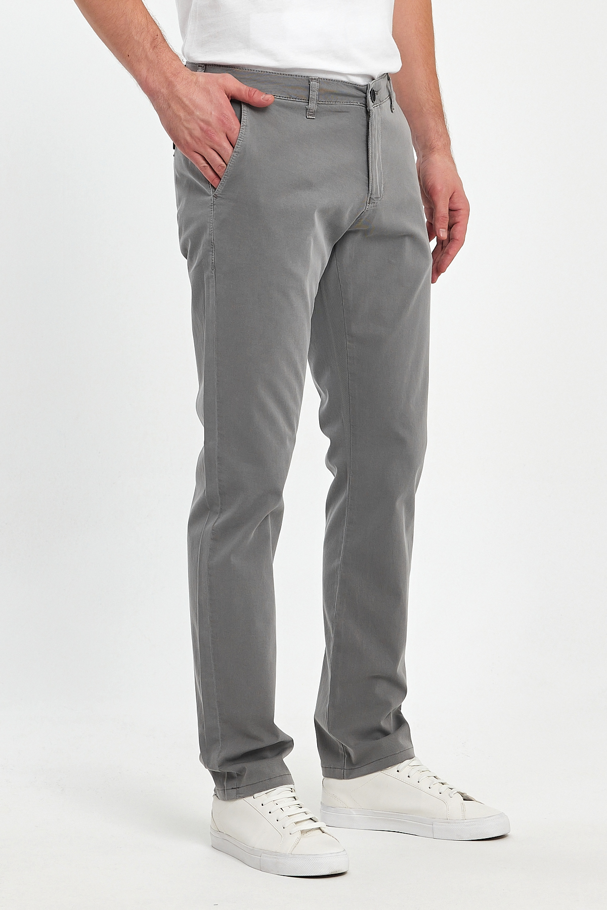 Брюки comfort fit Trend Collection 4724 серый (EKOL E.HK) - Фото 7