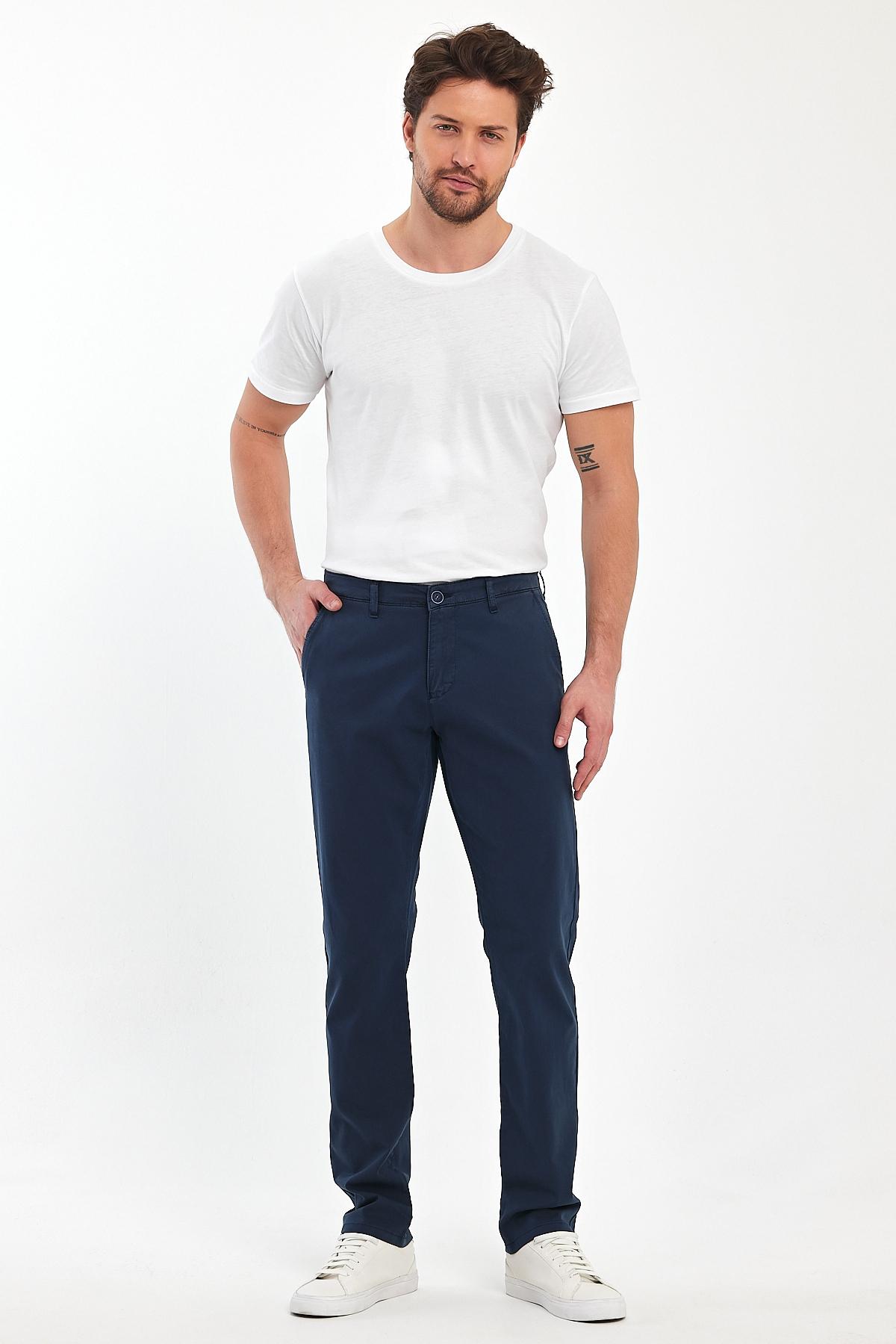 Брюки comfort fit Trend Collection 4724 Темно-синий (EKOL G.LAK) - Фото 