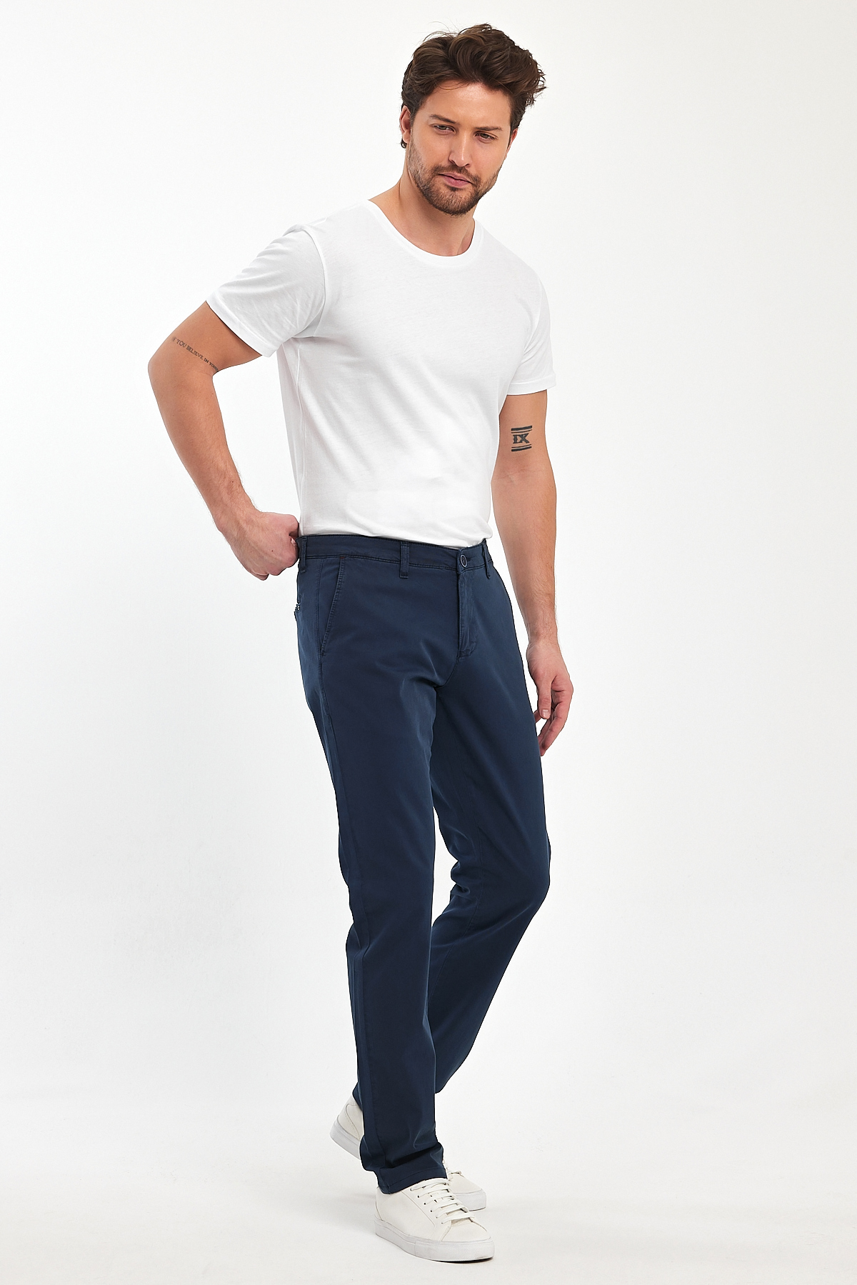 Брюки comfort fit Trend Collection 4724 Темно-синий (EKOL G.LAK) - Фото 2