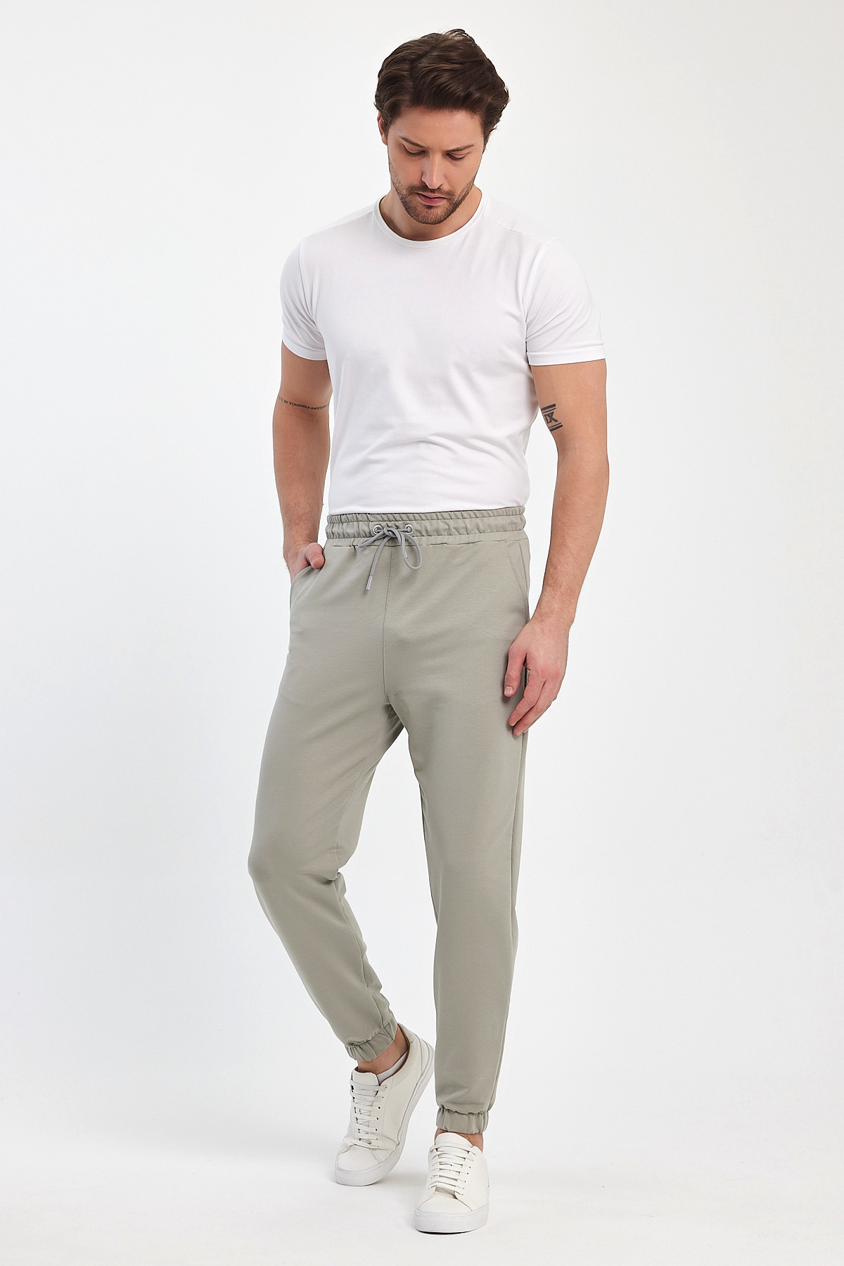 Спорт-штани Trend Collection 5494-1 Світло-сірий (BOYALI GRI) - Фото 1
