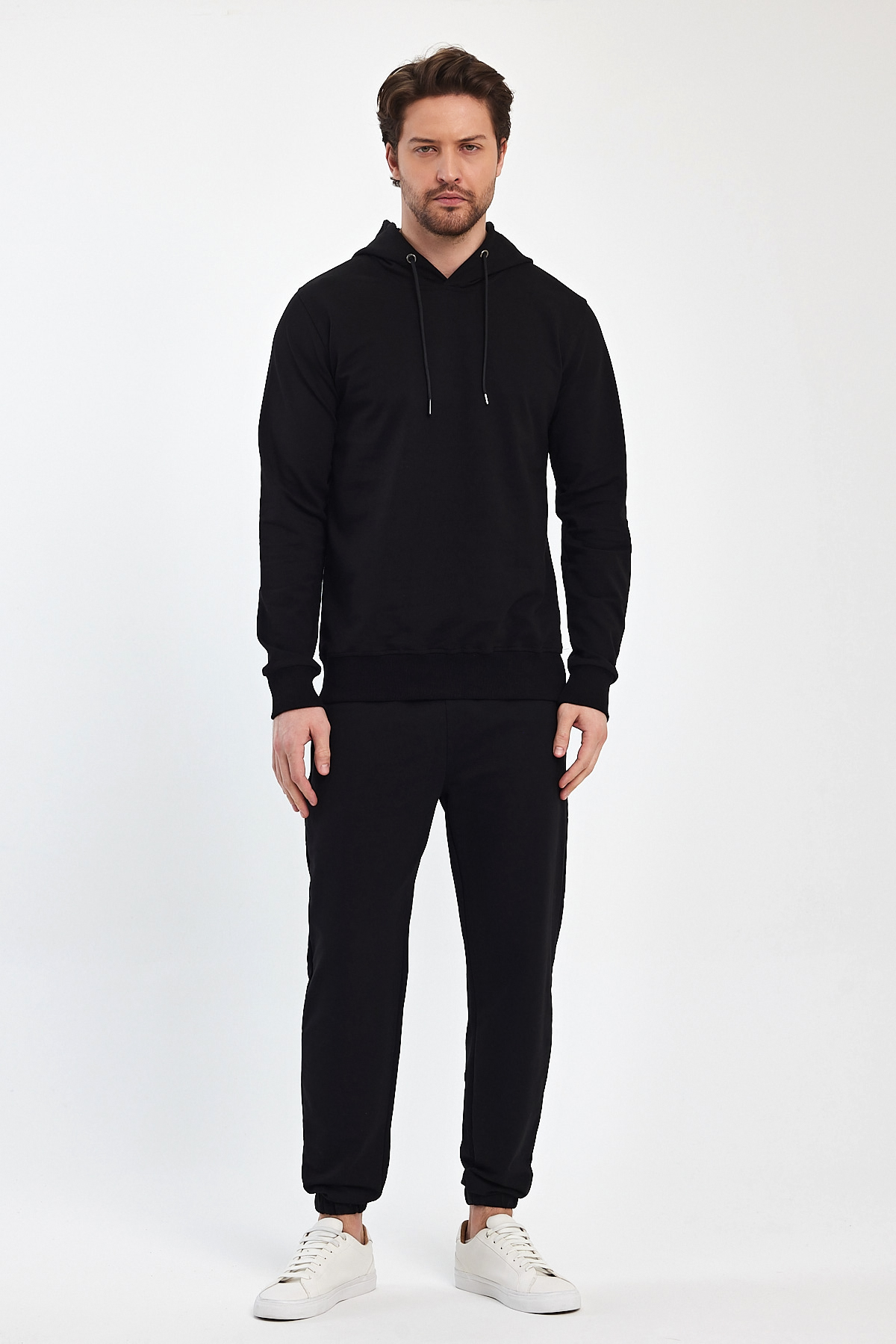 Спорт комплект Trend Collection: Худи 5334, Штаны 5494 Черный - Фото 3
