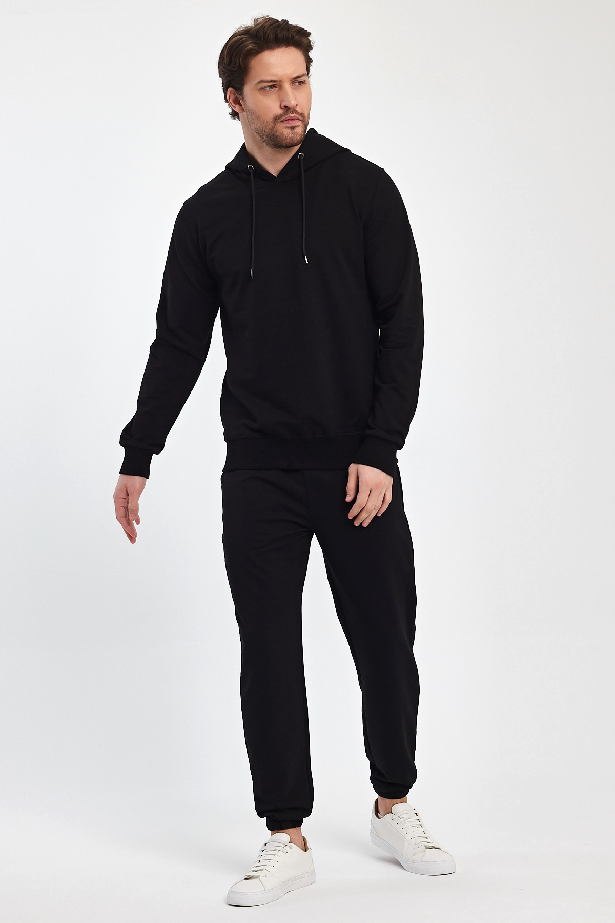 Спорт комплект Trend Collection: Худи 5334, Штаны 5494 Черный - Фото 4
